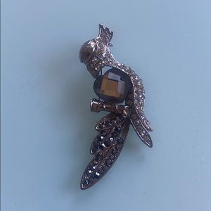 Silver Perrot brooch